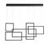 Hanglamp Cornice Zwart 3000K Dimbaar