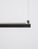 Hanglamp Eterna 50x50cm Zwart 3000K Dimbaar