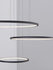 Hanglamp Purple 80/60/40 Zwart 3000K Dimbaar