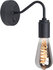 Wandlamp Collo Zwart
