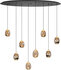 Hanglamp Golden Egg 8 Ovaal