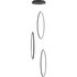 Hanglamp Olympia 3 Rond Zwart