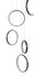 Hanglamp Olympia 8 Rond Zwart
