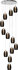 Hanglamp Nebula 12 Rond Smoke
