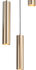 Hanglamp Perugia 3 Rond Goud
