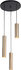 Hanglamp Perugia 3 Rond Goud