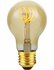LED E27 A60 Amber Curled 4 Watt Dimbaar