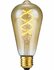 LED E27 ST64 Amber Curled 5 Watt 3 Staps Dimbaar