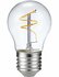 LED E27 Slim Kogel G45 Helder Curled 3,2 Watt Dimbaar