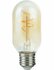 LED E27 Slim T45 Amber Curled 4,2 Watt Dimbaar