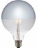 LED E27 G125 Kopspiegel Zilver 6,5 Watt Dimbaar
