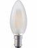 LED BA15D Kaars Frosted 4 Watt Dimbaar