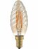 LED E14 Kaars Twisted Amber 4 Watt Dimbaar