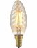 LED E14 Kaars Twisted Amber 4 Watt Dimbaar