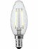 LED E14 Kaars Twisted Helder 2 Watt Dimbaar