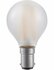 LED BA15D Kogel G45 Frosted 1,5 Watt Dimbaar