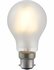 LED BA22D A60 Frosted 5,5 Watt Dimbaar