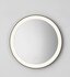 Badkamerspiegel Ural Zwart 60cm Rond anti-condens