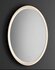 Badkamerspiegel Ural Zwart 80cm Rond anti-condens