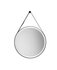 Badkamerspiegel Rems Zwart 64cm Rond anti-condens