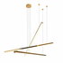Hanglamp Trio 3 Goud