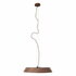 Hanglamp Tamago Walnoot