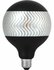LED E27 Fila Laser Ripple G125x180 230V 120Lm 4W 925 AC Black Dim
