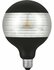 LED E27 Fila Laser Line G125x180 230V 120Lm 4W 925 AC Black Dim