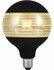 LED E27 Fila Laser Line G125x180 230V 120Lm 4W 925 AC Black Dim