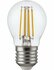 LED E27 Fila Ball G45x80 230V 470Lm 4.7W 927 AC Clear Dim