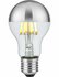 LED E27 Fila GLS Top Mirror A60x105 230V 500Lm 6.5W 925 AC Silver Dim