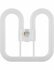 LED 2D GR8 2pin 200x200 14W (28W) 1680Lm 835 130° AC+CCG Non-Dim