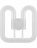 LED 2D GR10q 4pin 138x142 8W (16W) 960Lm 835 130° AC Non-Dim