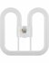 LED 2D GR10q 4pin 200x200 14W (28W) 1680Lm 835 130° AC Non-Dim