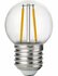 LED E27 Fila Ball G45x68 230V 130Lm 1.5W 827 Polycarbonate Clear N-Dim