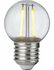 LED E27 Fila Ball G45x68 230V 130Lm 1.5W 827 Polycarbonate Clear N-Dim