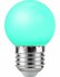 LED E27 Ball G45x68 230V 1W 320° AC Green Non-Dim
