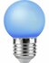 LED E27 Ball G45x68 230V 1W 320° AC Blue Non-Dim