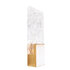MAXLIGHT W0360 Wandlamp VETRO Geborsteld Goud