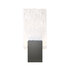 MAXLIGHT W0361 Wandlamp VETRO Geborsteld Zwart