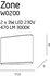 MAXLIGHT W0200 Wandlamp ZONE