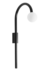 MAXLIGHT W0337 Wandlamp ENIGMA Zwart