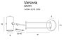 MAXLIGHT W0245 Wandlamp VARSOVIA Lang