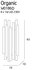 MAXLIGHT W0186D Wandlamp ORGANIC Chroom Dimbaar