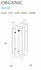 MAXLIGHT W0187 Wandlamp ORGANIC Goud