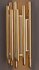 MAXLIGHT W0187D  Wandlamp ORGANIC Goud Dimbaar