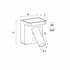 MAXLIGHT W0373 LOFER Wandlamp Wit 7W 364LM 3000K
