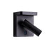 MAXLIGHT W0374 LOFER Wandlamp Zwart 7W 364LM 3000K