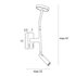 MAXLIGHT W0349 Wandlamp IBIZA