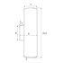 MAXLIGHT W0330 Wandlamp LAXER Zwart